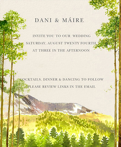 Invitation in Co. Mayo